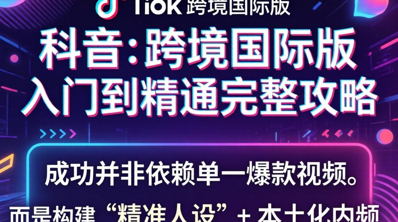 TikTok 跨境国际版从入门到精通完整攻略