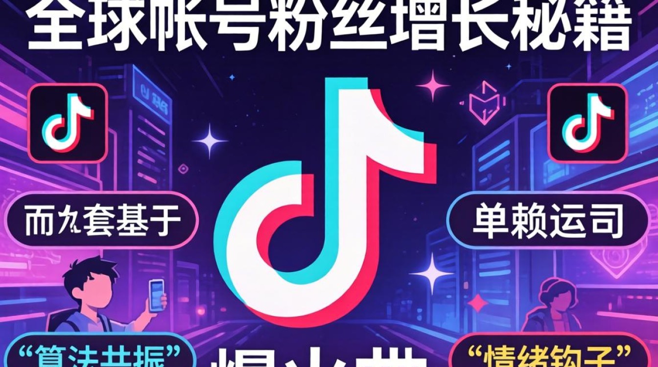 TikTok 上爆火歌曲 全球账号粉丝增长秘籍
