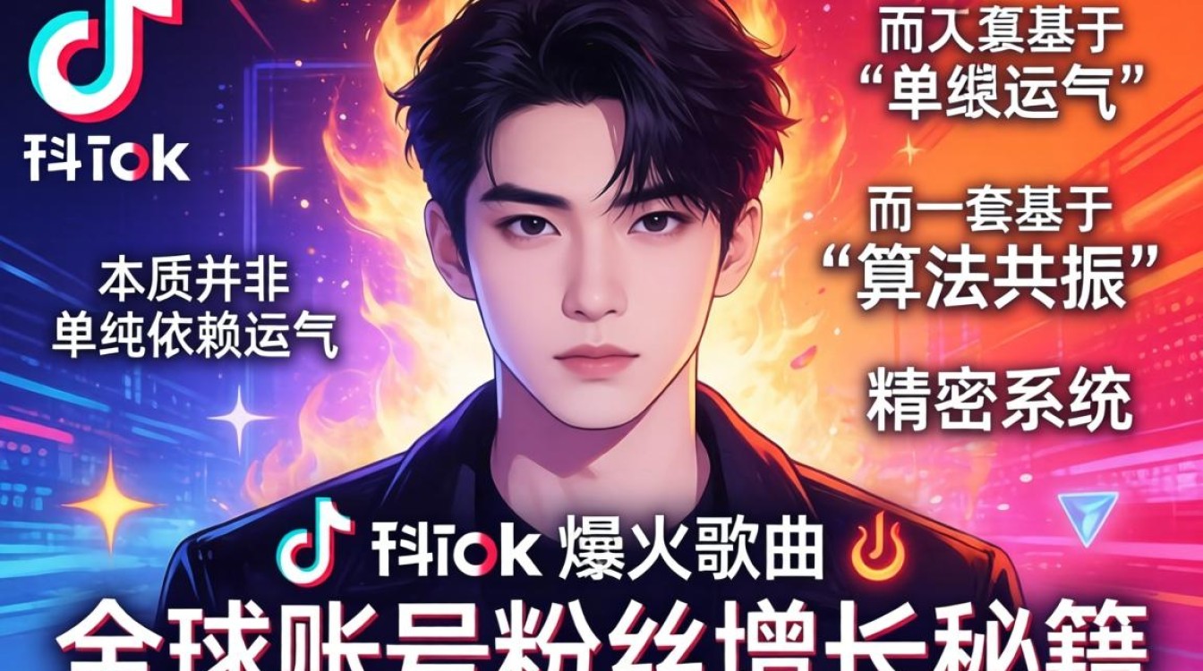 TikTok 上爆火歌曲 全球账号粉丝增长秘籍