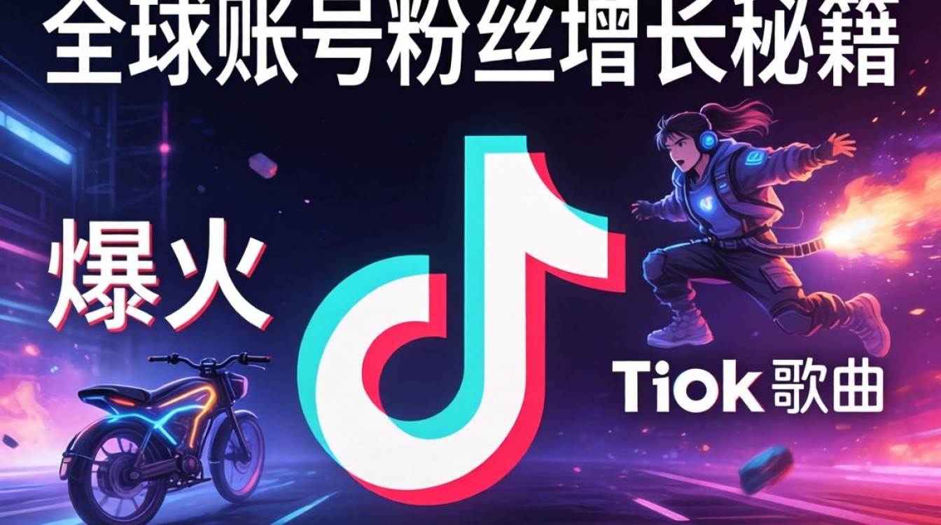 TikTok 上爆火歌曲 全球账号粉丝增长秘籍