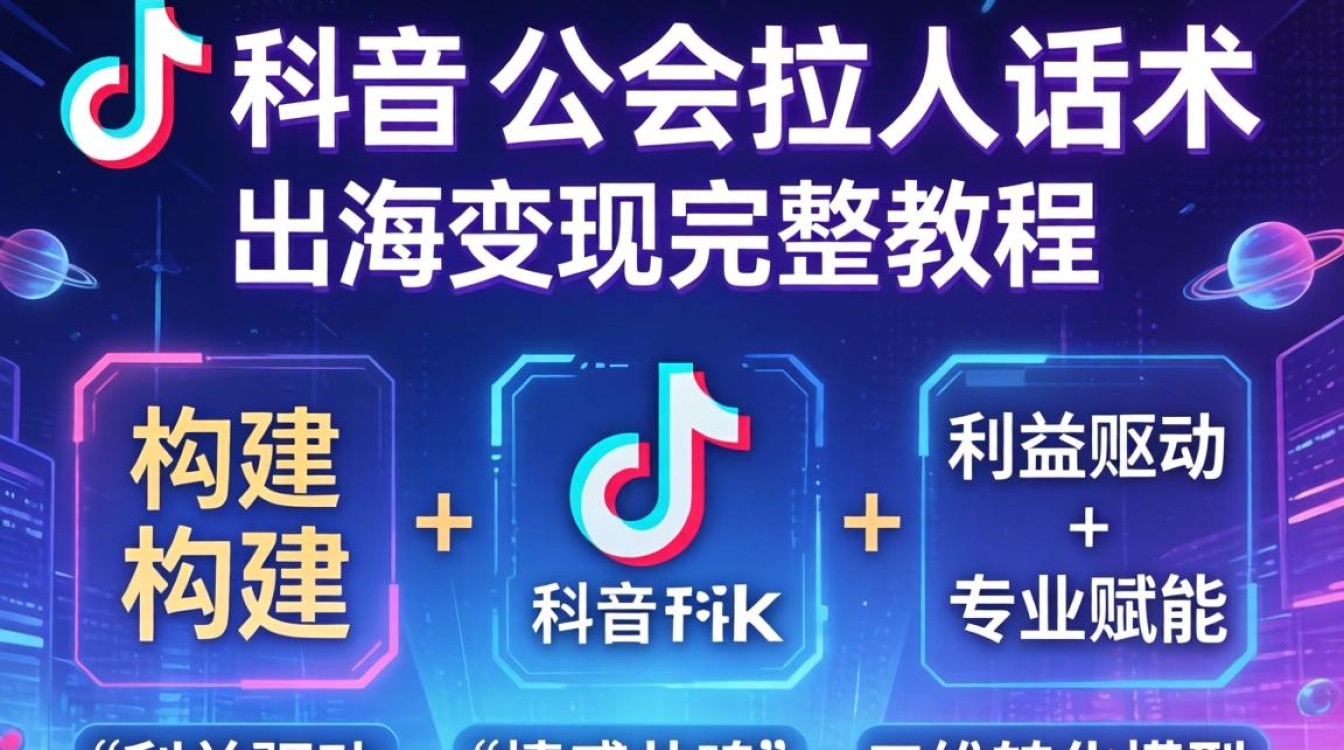 TikTok 公会拉人话术 出海变现完整教程