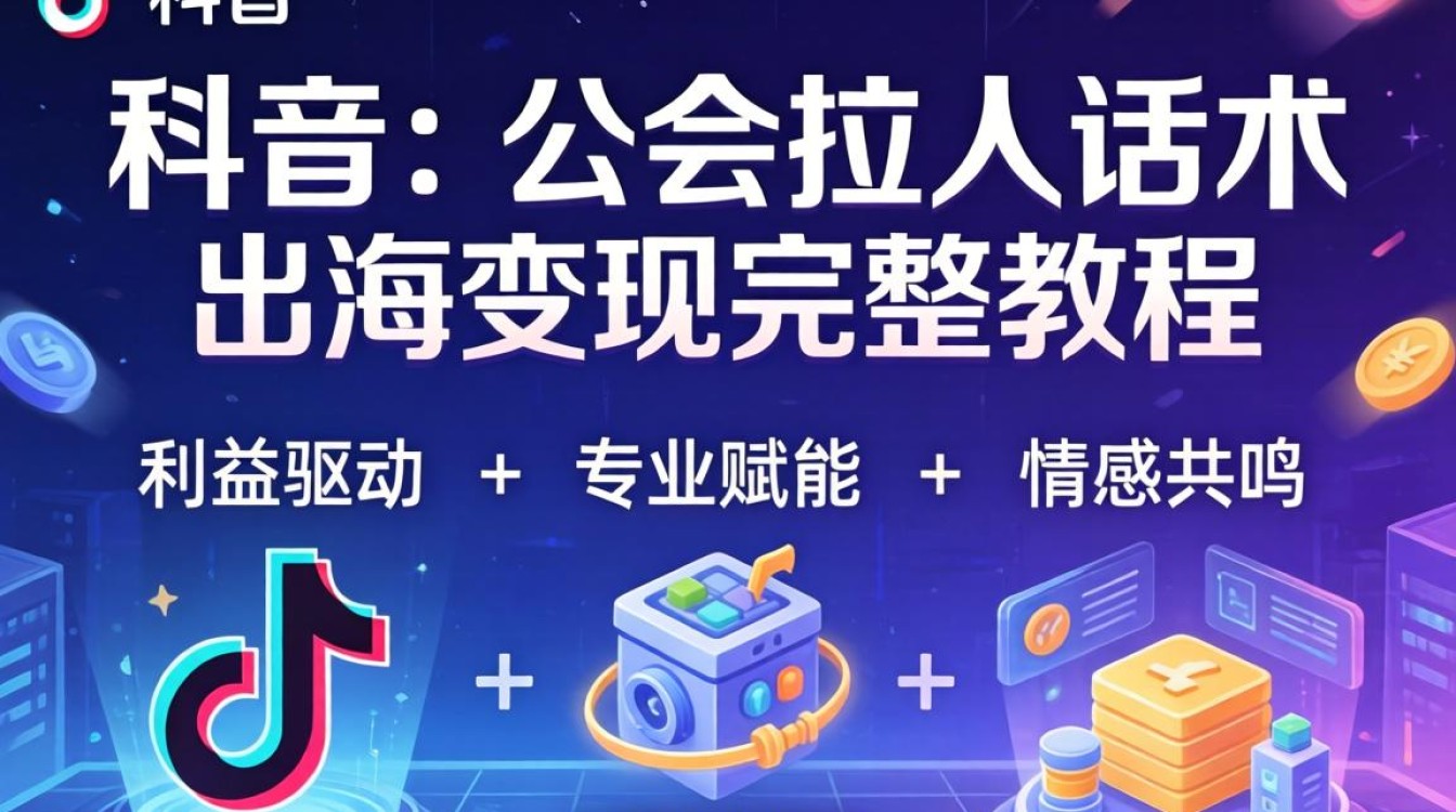 TikTok 公会拉人话术 出海变现完整教程