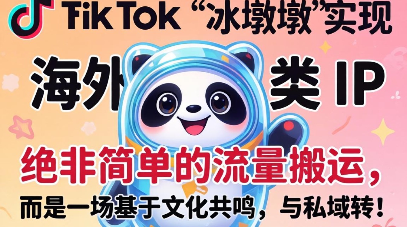 TikTok 评冰墩墩 海外市场变现技巧