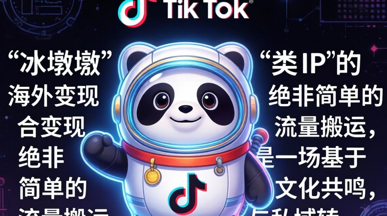 TikTok 评冰墩墩 海外市场变现技巧