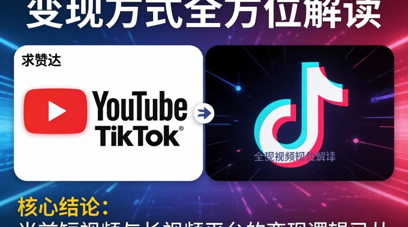 YouTube 来赞达和tiktok 变现方式全方位解读