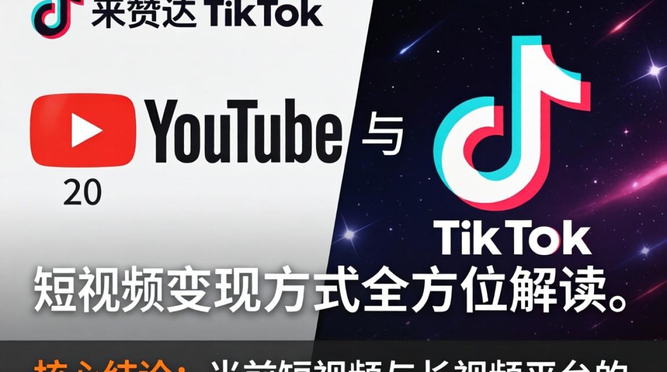 YouTube 来赞达和tiktok 变现方式全方位解读