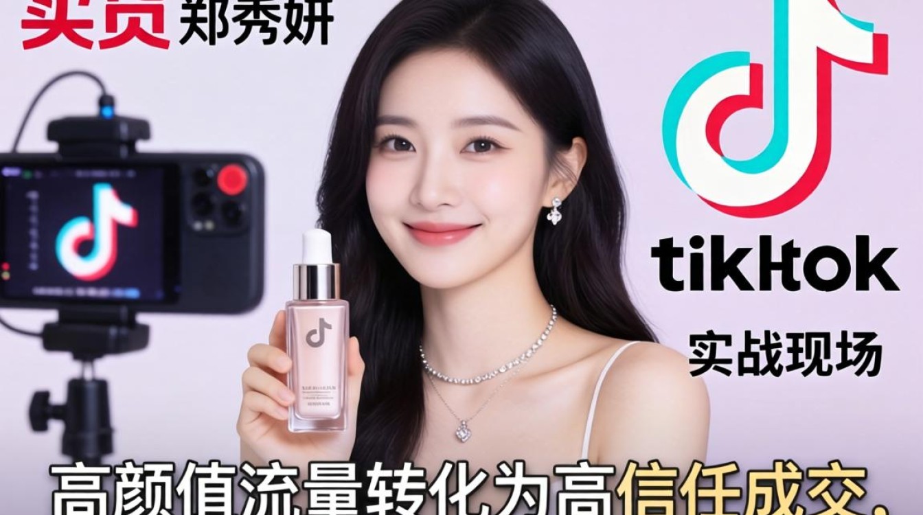 直播带货郑秀妍tiktok现场实战技巧教程