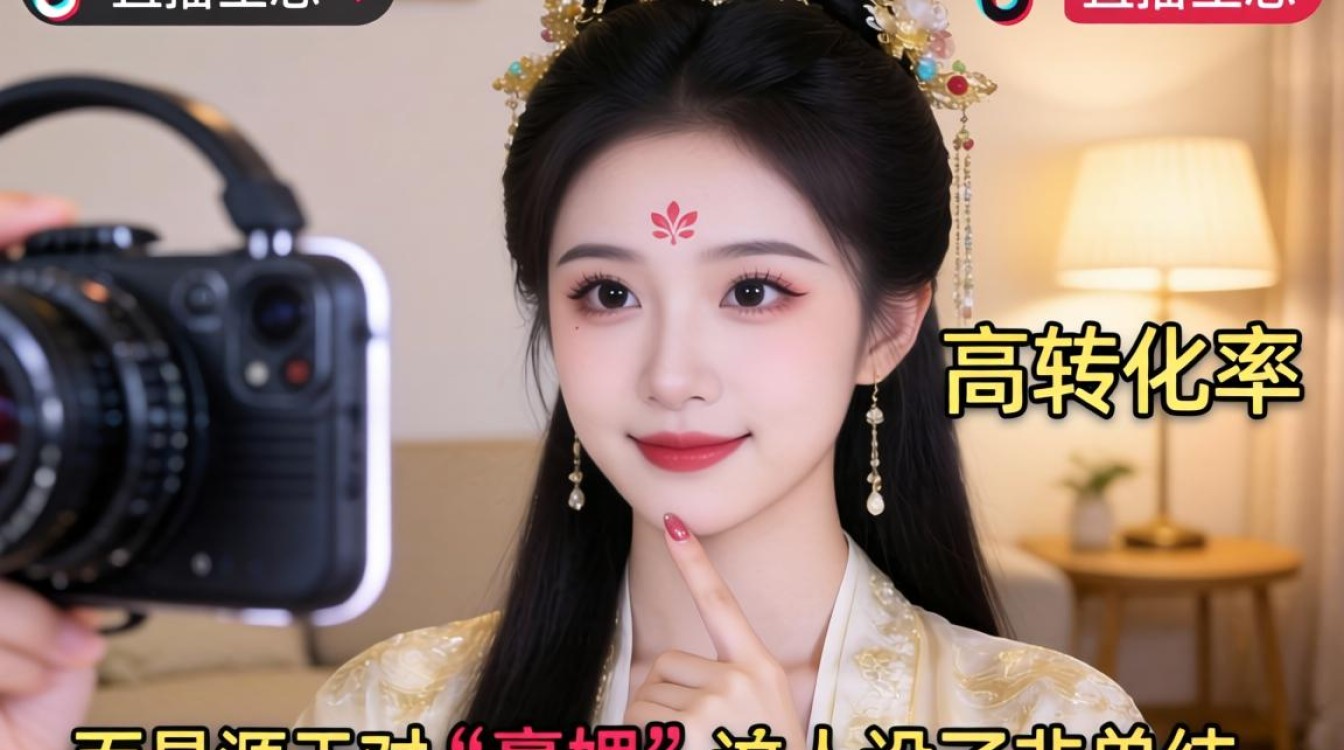 直播话术 褒姒tiktok网红 提升互动转化