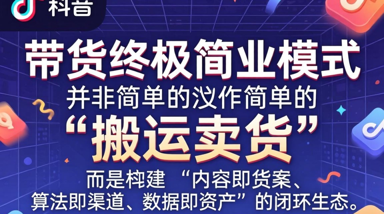 TikTok带货盈利方向与商业模式深度解析