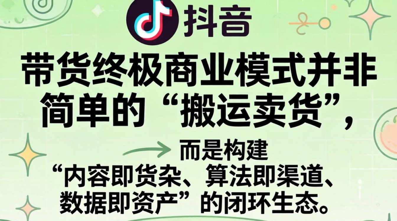 TikTok带货盈利方向与商业模式深度解析