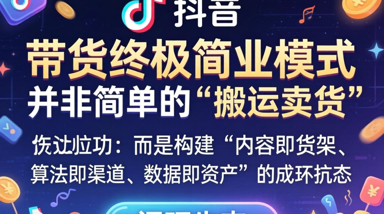 TikTok带货盈利方向与商业模式深度解析