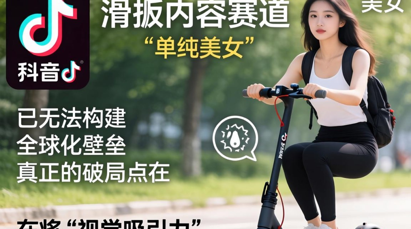 TikTok 滑板车美女账号怎么做