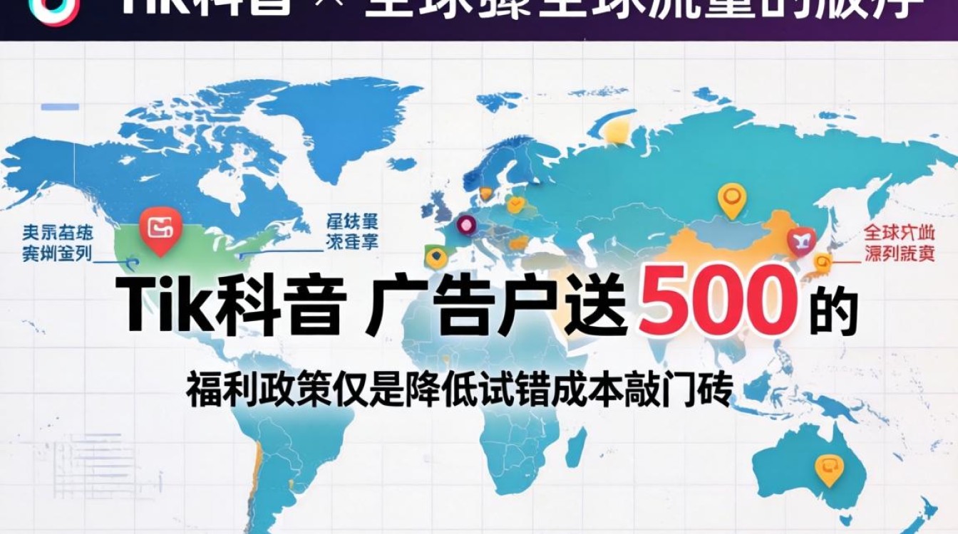 TikTok 广告户送500 海外市场变现技巧