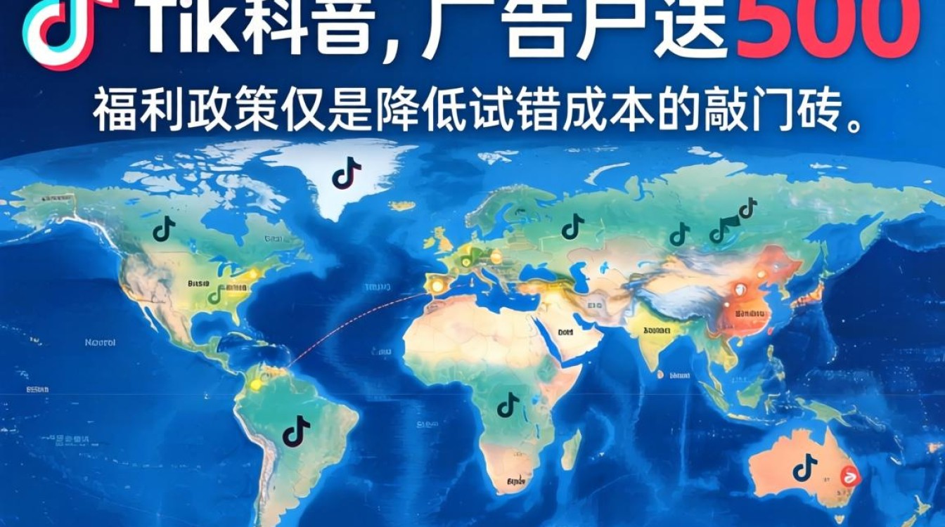 TikTok 广告户送500 海外市场变现技巧
