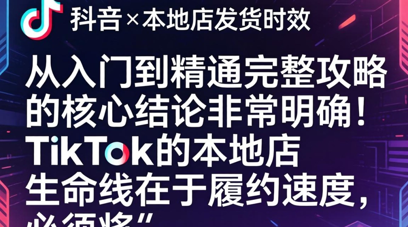 TikTok 本地店发货时效 从入门到精通完整攻略