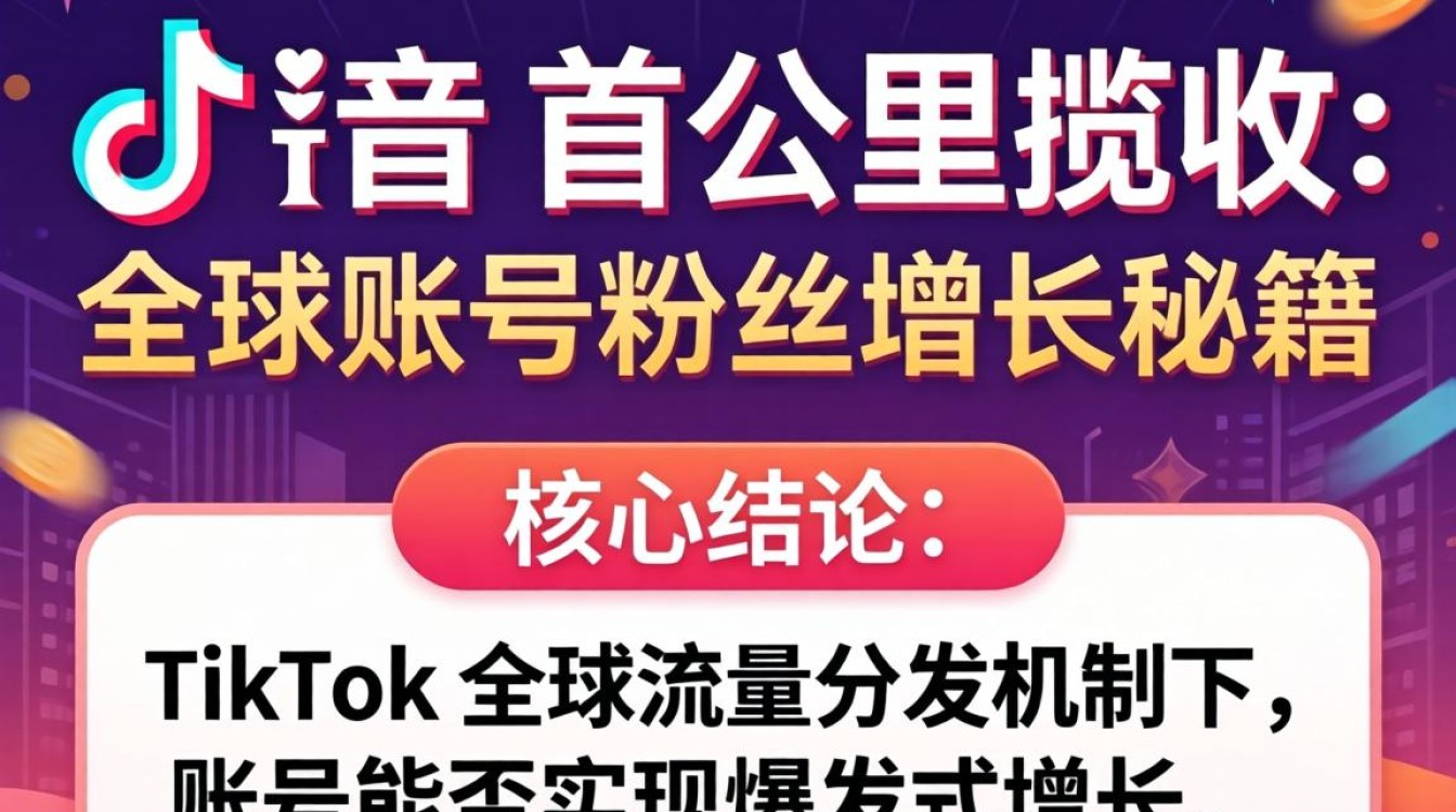 TikTok 首公里揽收 全球账号粉丝增长秘籍
