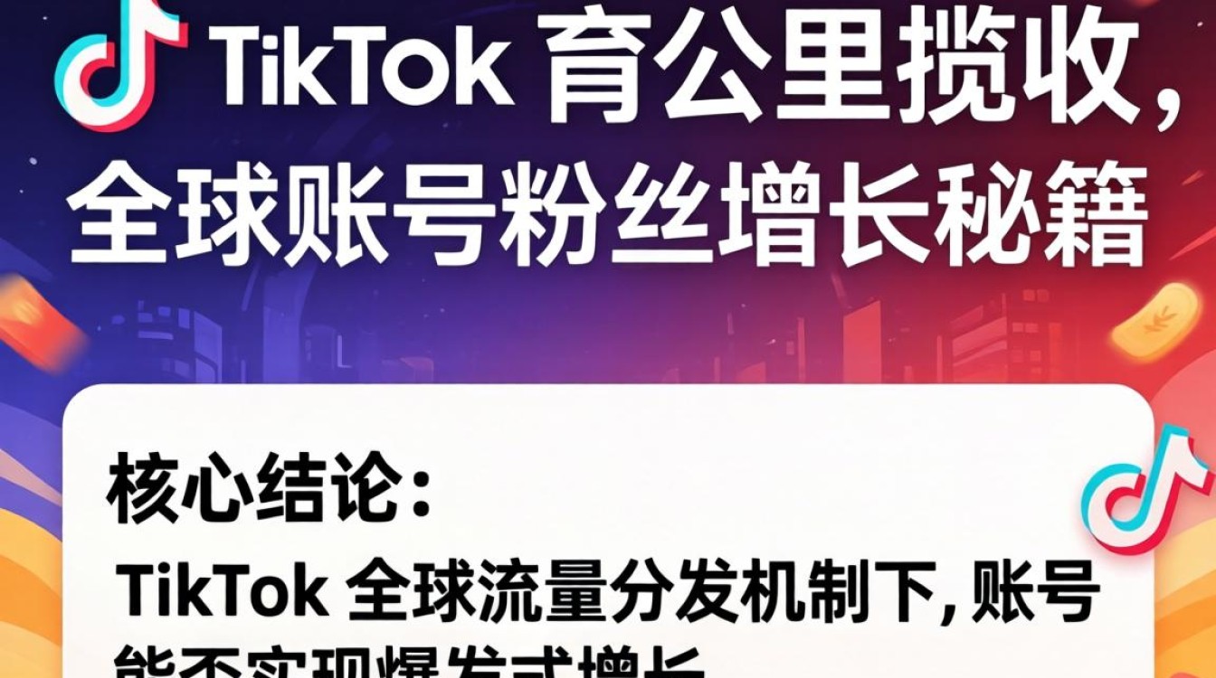 TikTok 首公里揽收 全球账号粉丝增长秘籍