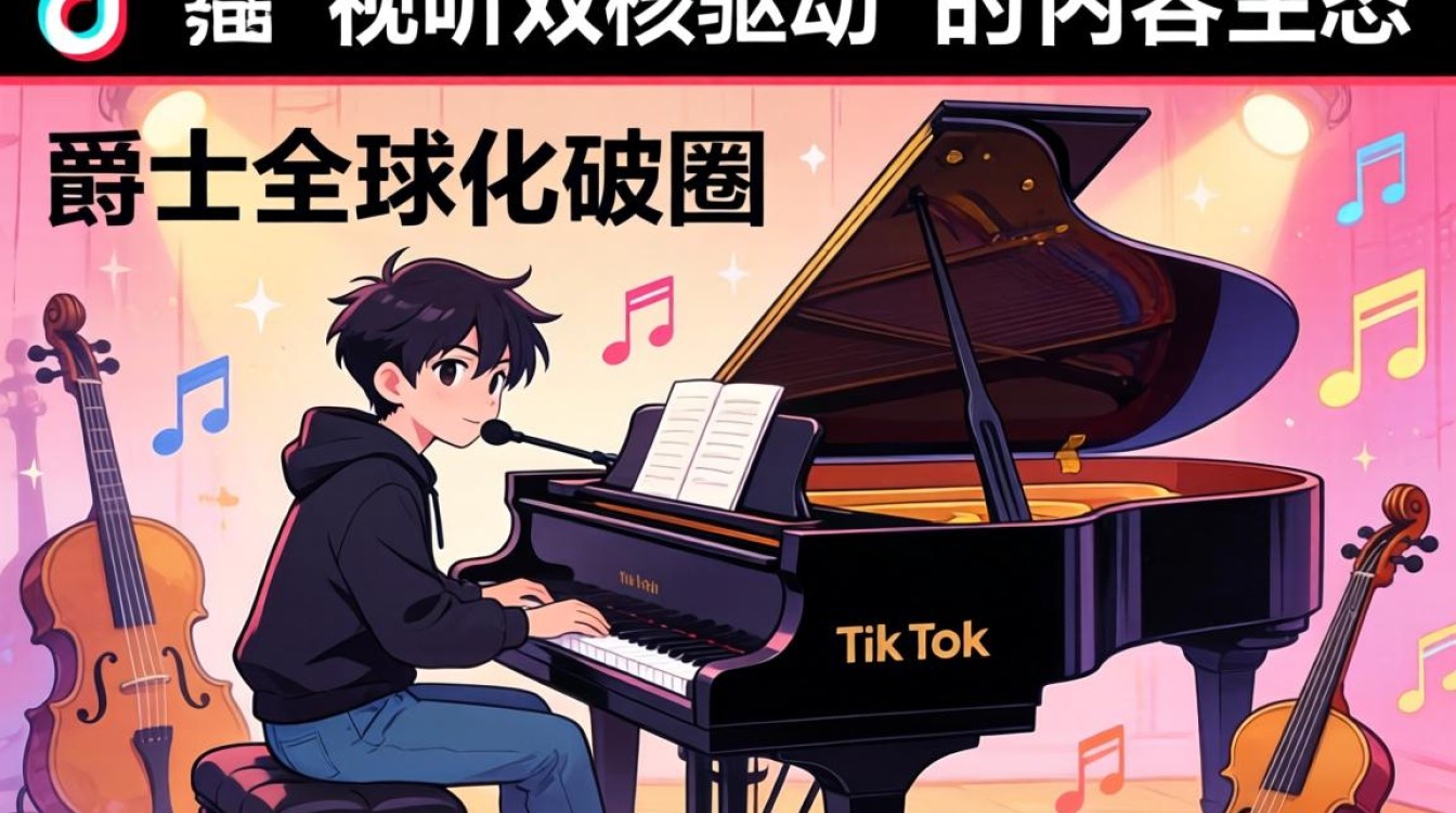 TikTok 舞蹈视频爵士钢琴 全球化运营策略思维 TikTok 舞蹈视频爵士钢琴 全球化运营策略思维