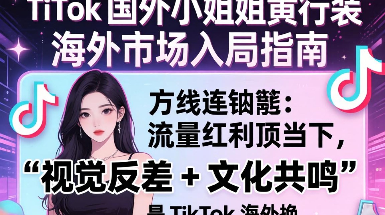 TikTok 国外小姐姐换装 海外市场入局指南