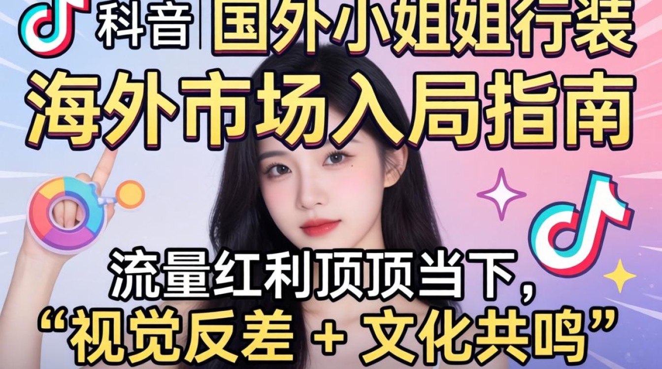 TikTok 国外小姐姐换装 海外市场入局指南