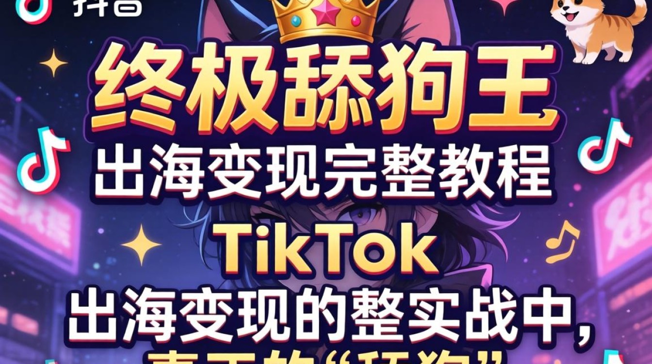 TikTok 终极舔狗王 出海变现完整教程