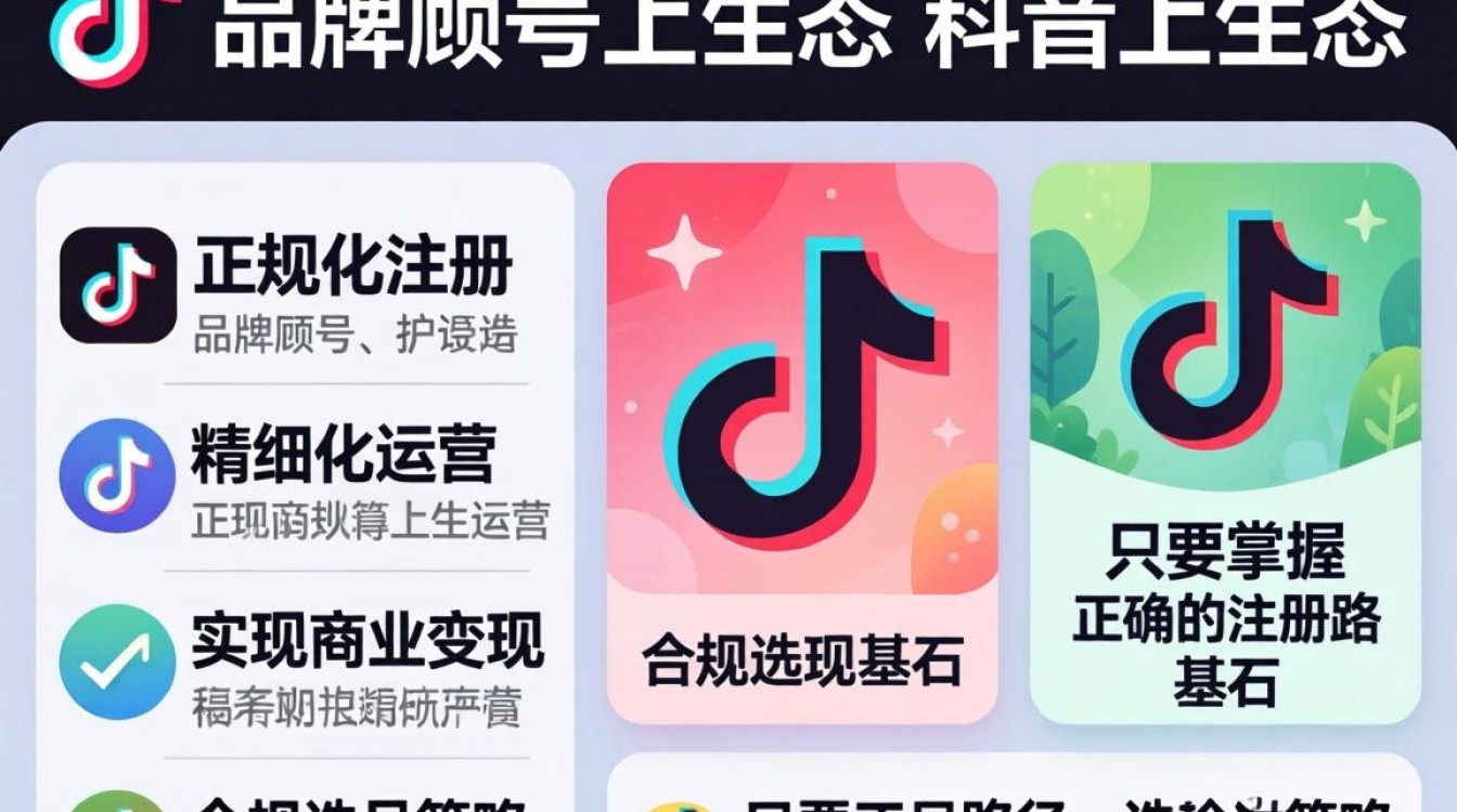 TikTok 如何注册品牌账号 变现技巧