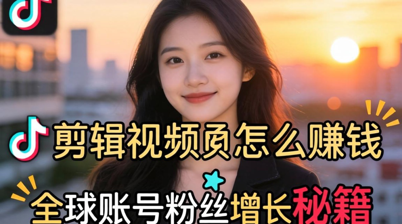 TikTok 剪辑视频怎么赚钱 全球账号粉丝增长秘籍
