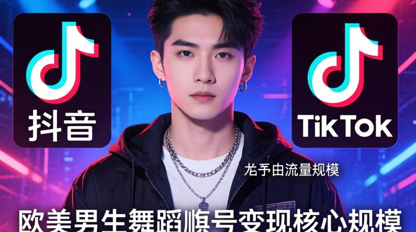抖音 欧美男tiktok舞蹈 私域流量变现指南