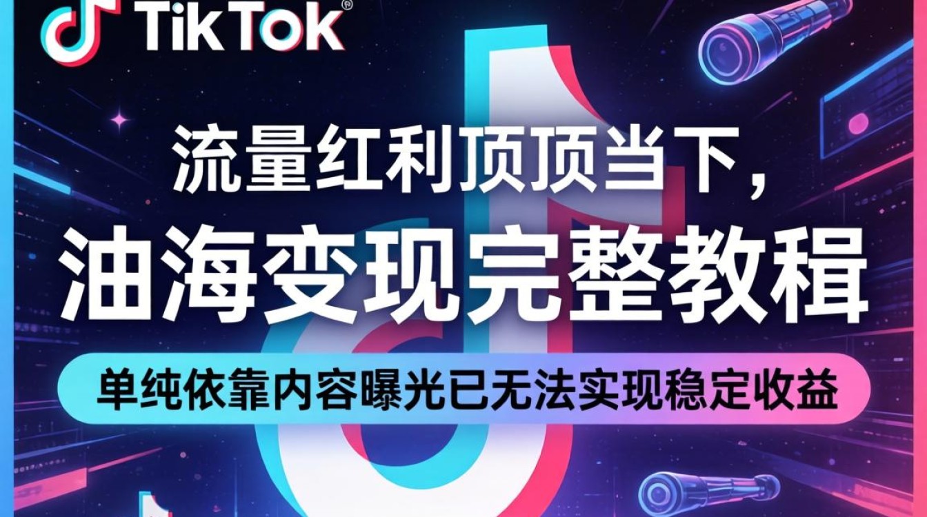 巴伦或加入 TikTok 出海变现完整教程