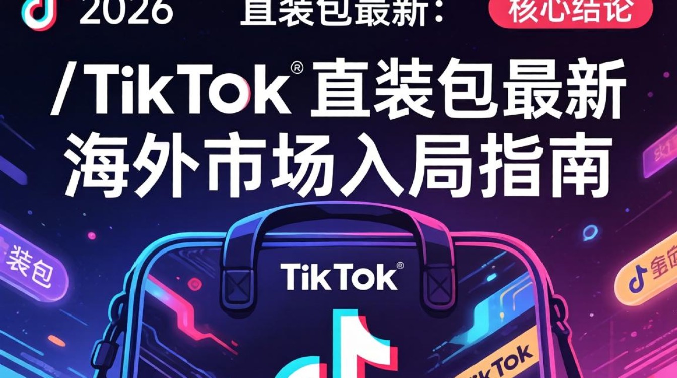 TikTok 直装包最新 海外市场入局指南