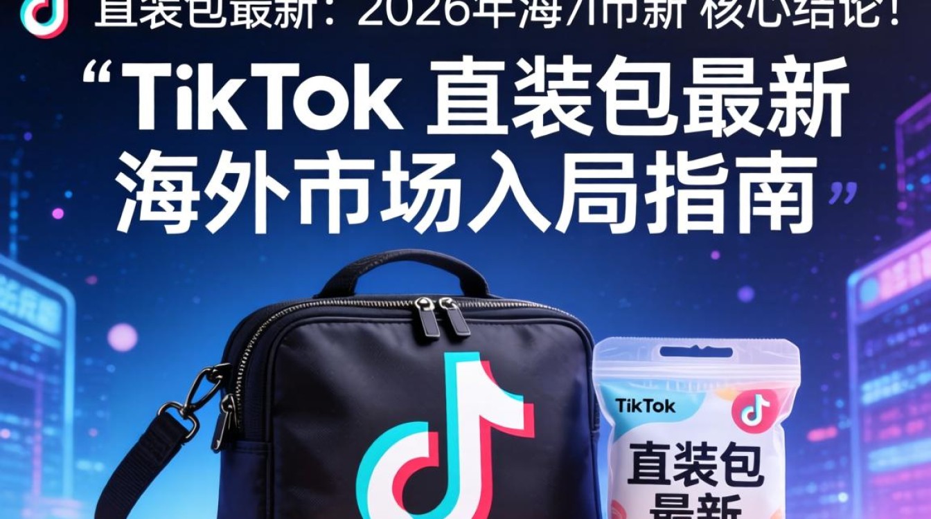 TikTok 直装包最新 海外市场入局指南