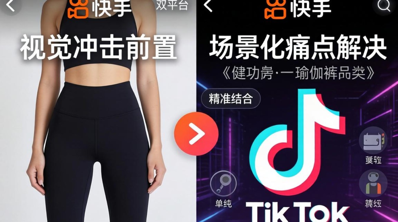 快手 健身瑜伽裤女tiktok 内容创作从零开始