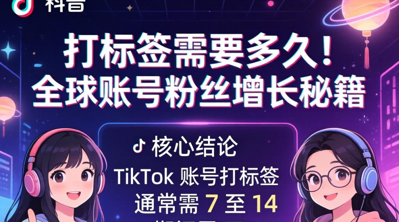 TikTok 打标签需要多久 全球账号粉丝增长秘籍