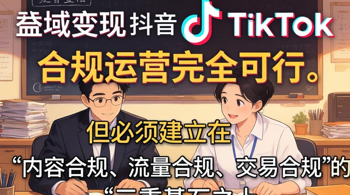 私域变现 抖音tiktok合法吗 持续收入打造