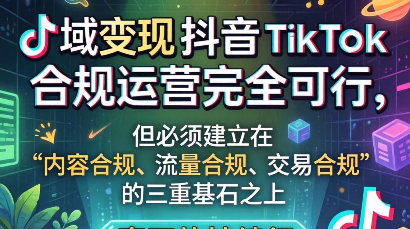 私域变现 抖音tiktok合法吗 持续收入打造