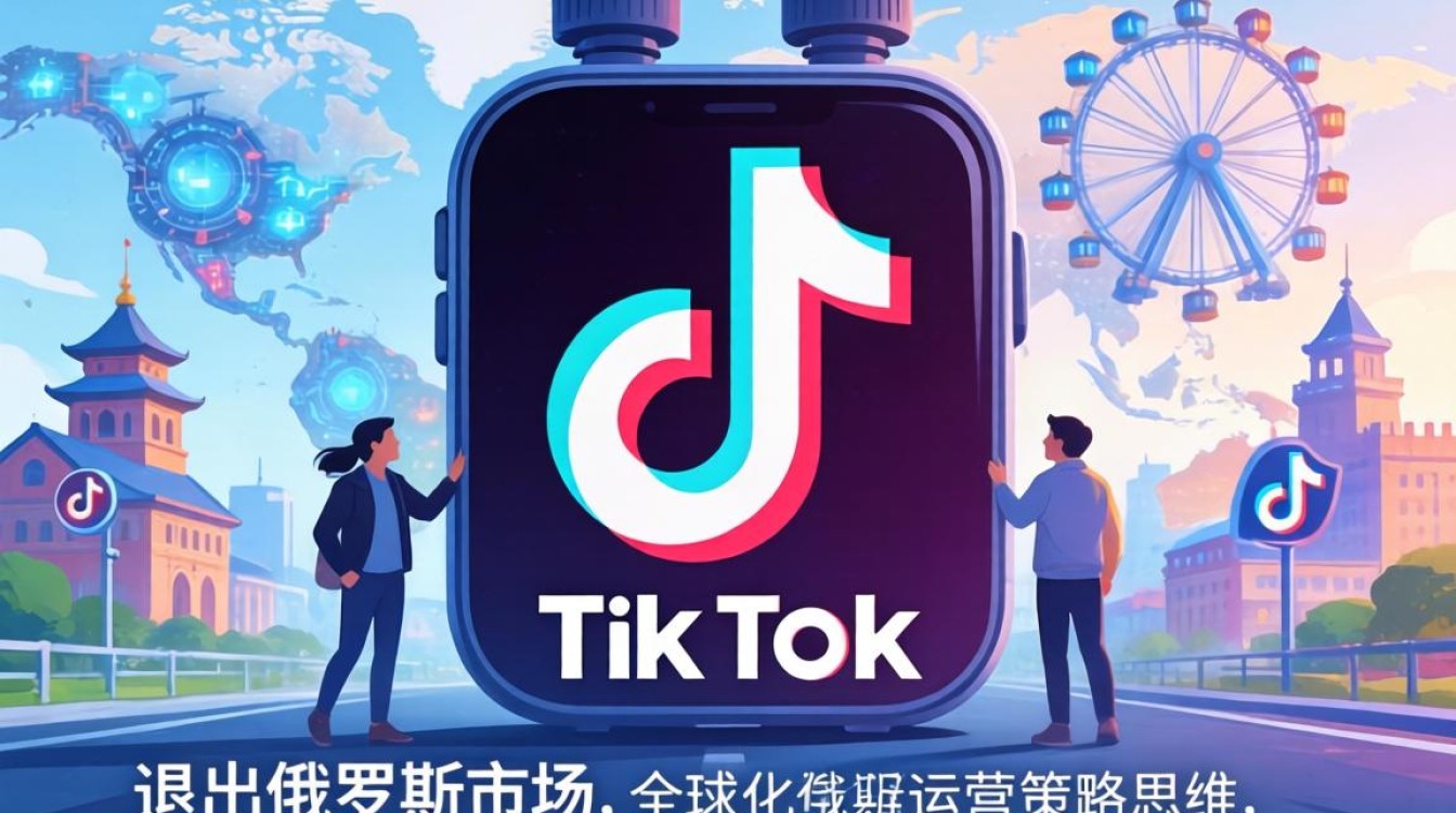 TikTok 退出俄罗斯市场 全球化运营策略思维