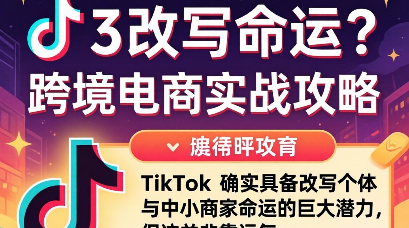 TikTok 可以改写命运吗 跨境电商实战攻略