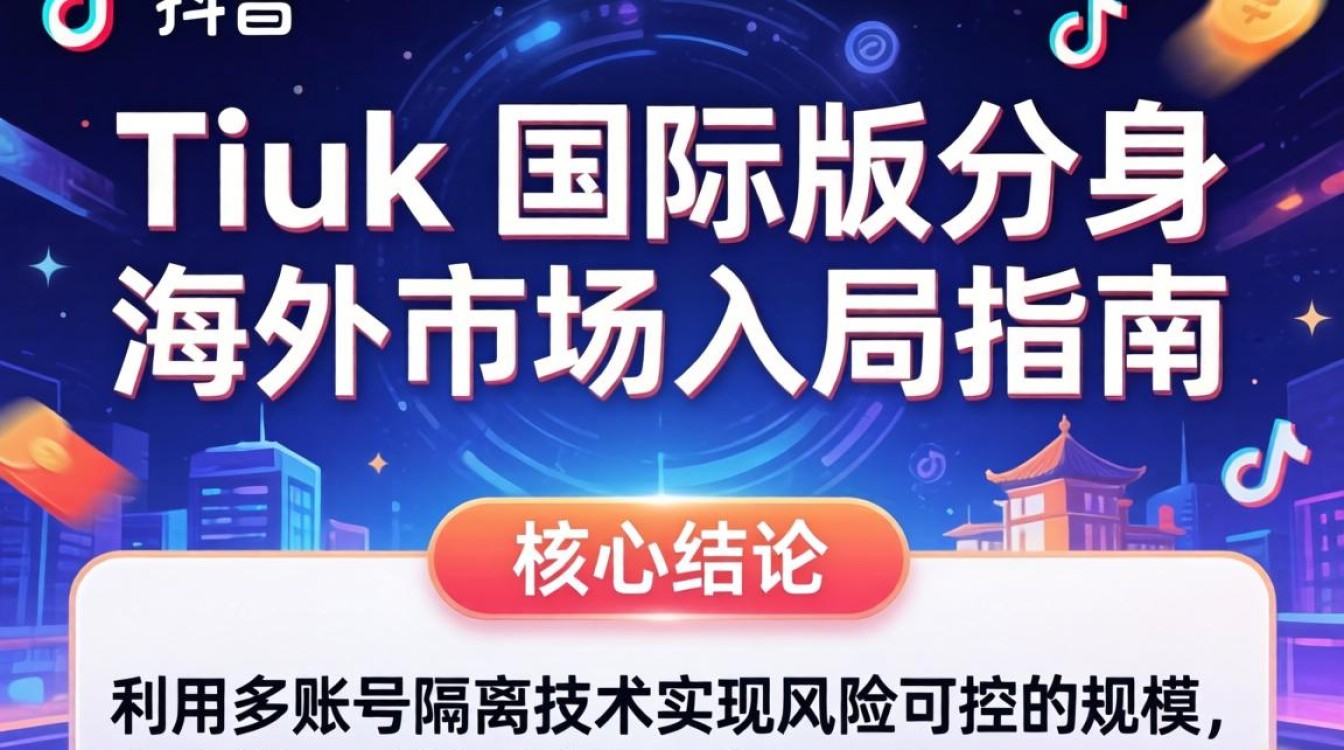 TikTok 国际版分身 海外市场入局指南