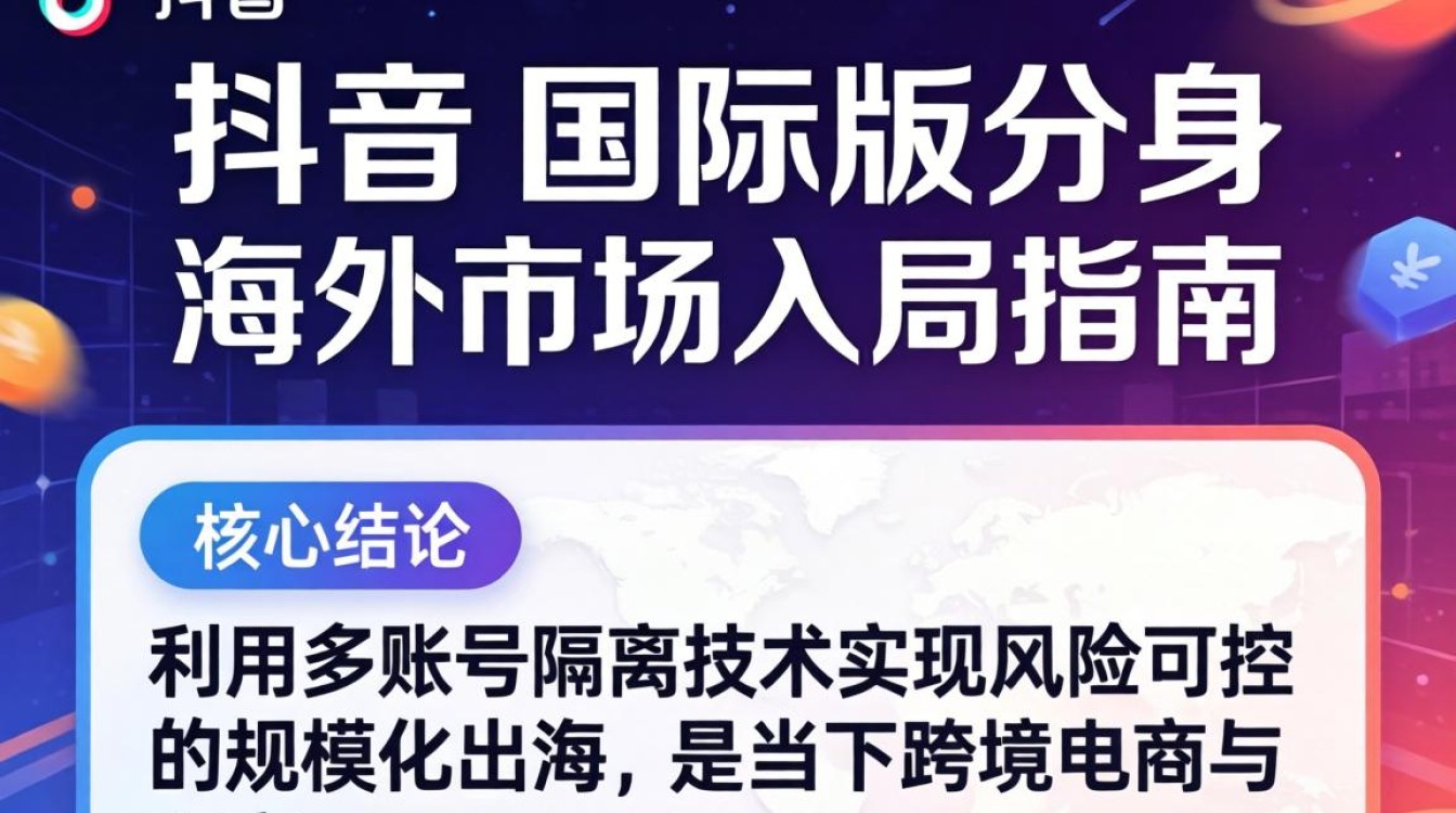 TikTok 国际版分身 海外市场入局指南
