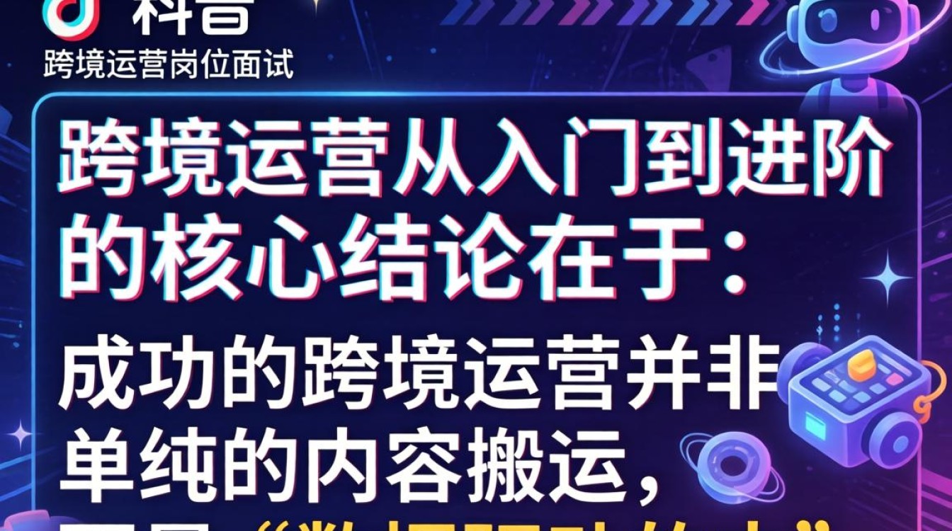 TikTok 跨境运营岗位面试 跨境运营从入门到进阶