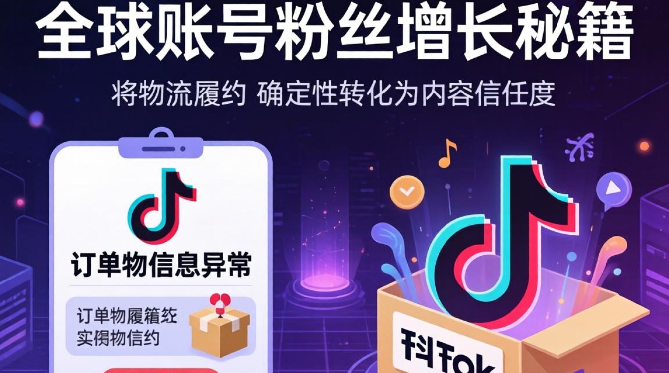 TikTok 订单物流信息异常 全球账号粉丝增长秘籍 TikTok 订单物流信息异常 全球账号粉丝增长秘籍