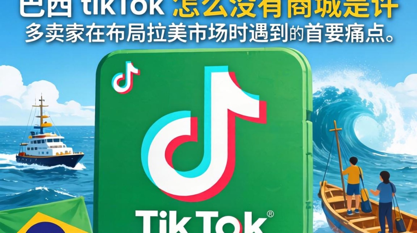 跨境出海 巴西tiktok怎么没有商城 全球市场攻略