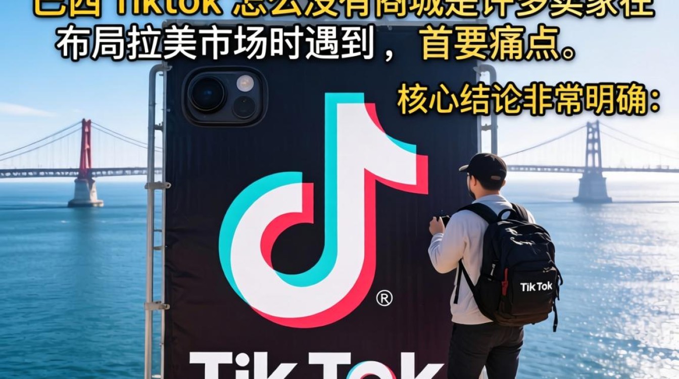 跨境出海 巴西tiktok怎么没有商城 全球市场攻略