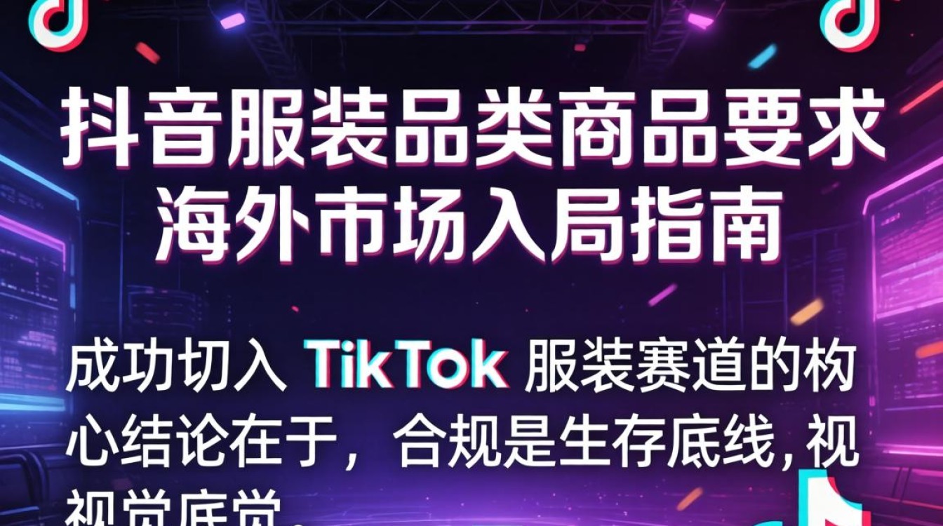 TikTok 服装品类商品要求 海外市场入局指南