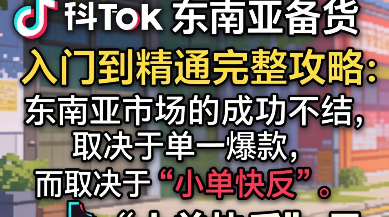 TikTok 东南亚备货 从入门到精通完整攻略