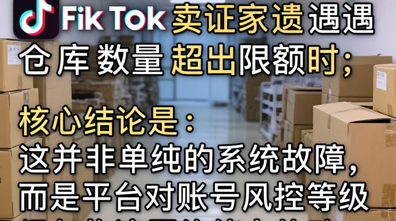 TikTok 仓库数量超出限额 海外市场入局指南