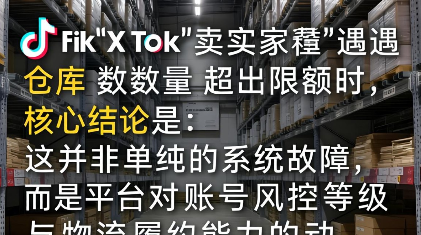 TikTok 仓库数量超出限额 海外市场入局指南