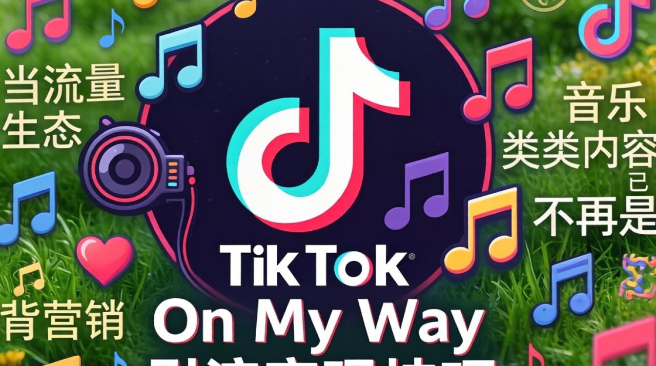 社媒营销 音乐tiktok on my way 引流变现技巧
