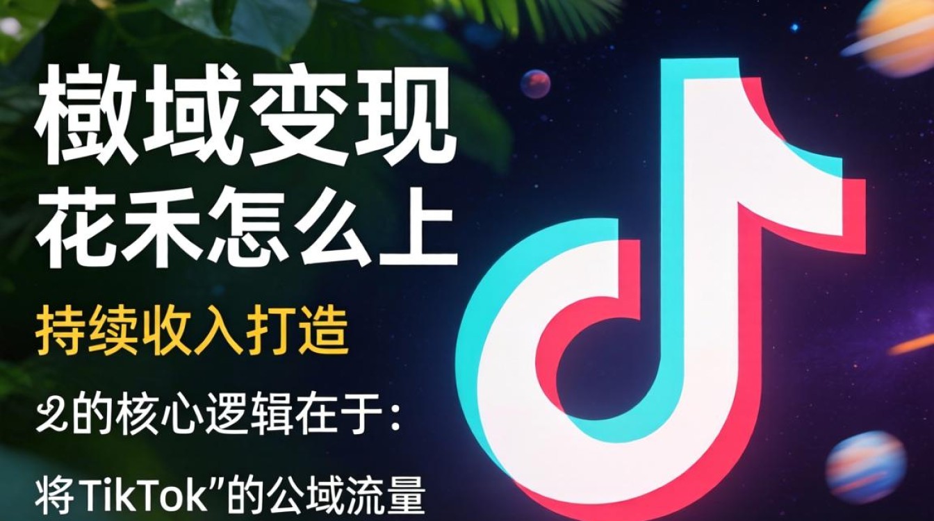 私域变现 花禾怎么上tiktok 持续收入打造