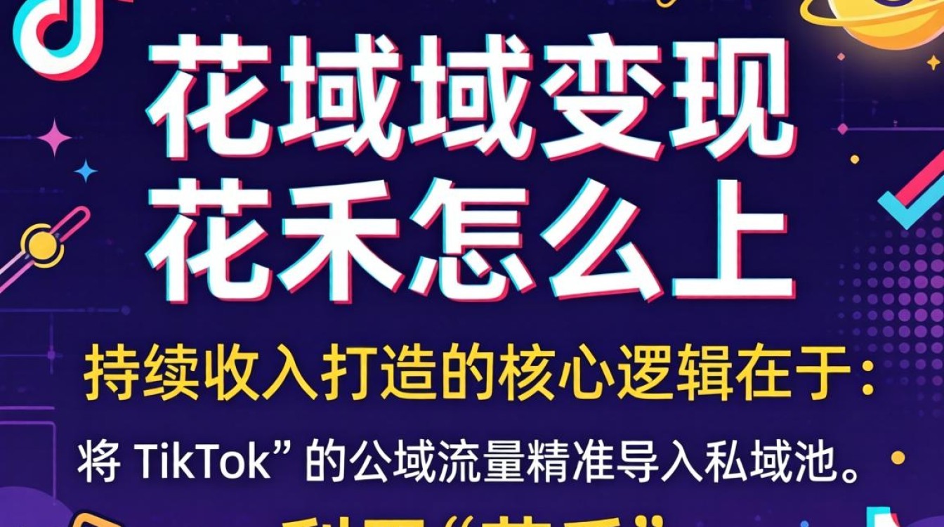 私域变现 花禾怎么上tiktok 持续收入打造